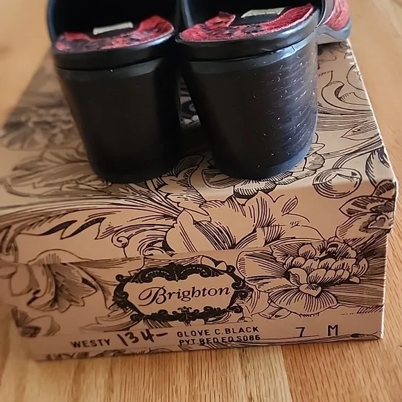 Brighton Vintage Western Mules - Picture 4 of 6